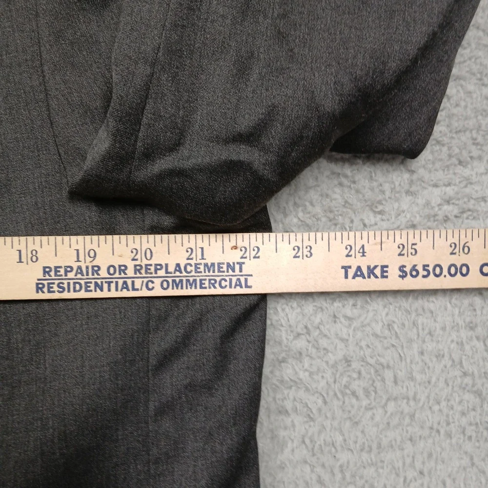 Banana Republic Men's 44R Modern Fit Gray‎ Blazer 100% Wool 2-Button Sport Coat